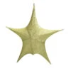Gold Pop-Up Tinsel Star - 80cm -Christmas Decor Sales Store 189 XN0156 gold star 41523.1664373730