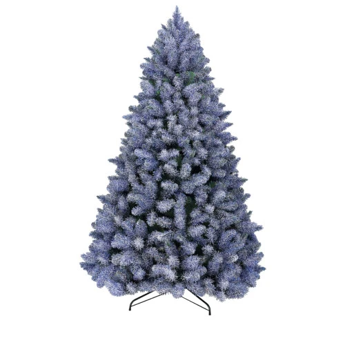 7FT (210cm) Blue Glittered Arctic Spruce Christmas Tree 3 7FT (210cm) Blue Glittered Arctic Spruce Christmas Tree