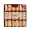 Cream Gold Sugar And Spice Christmas Crackers (Pack Of 6) - 30.5cm