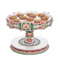 Katherines Seasoned Greetings Cake Stand - 21.5cm 6 Katherines Seasoned Greetings Cake Stand - 21.5cm -Christmas Decor Sales Store 28 328048 SEASONED GREETINGS CAKE STAND 21.5cm 1 50433.1687233428
