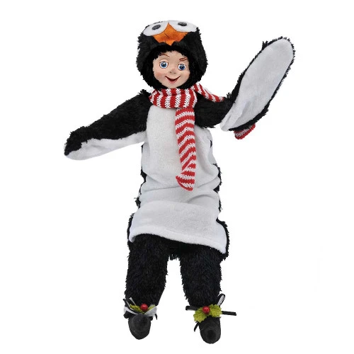 Penguin Fancy Dress Posable Elf - 41cm 3 Penguin Fancy Dress Posable Elf - 41cm