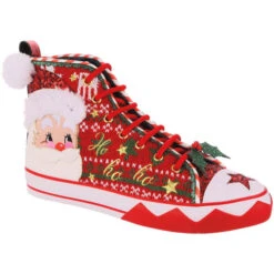 Irregular Choice - Red Better Not Pout Sneaker (Size 42)
