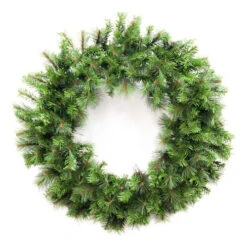 90cm Round Green Washington Fir Wreath