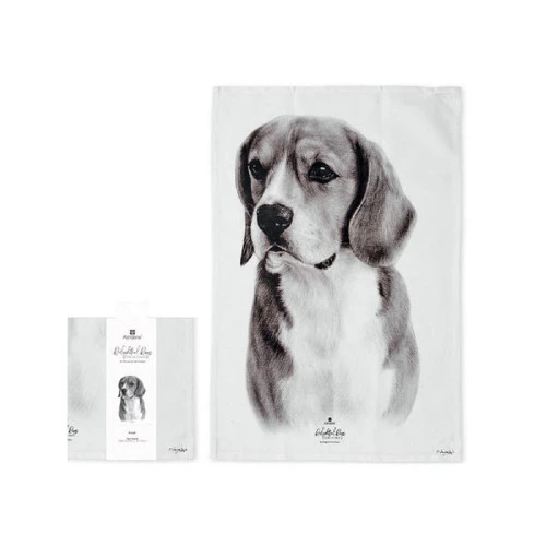 Delightful Dogs Beagle Kitchen Towel - 70cm