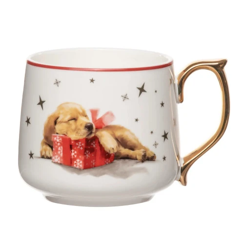 Ladelle Ashdene Spirit Of Christmas Puppy Mug 3 Ladelle Ashdene Spirit Of Christmas Puppy Mug