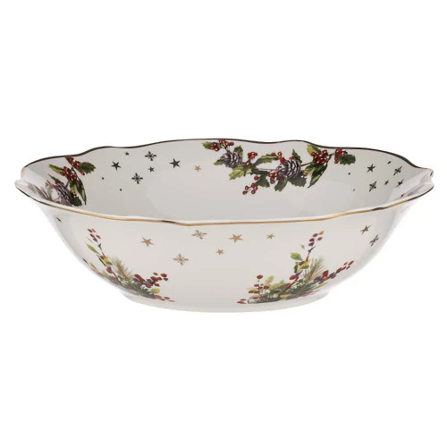 Ladelle Ashdene Spirit Of Christmas Serving Bowl 4 Ladelle Ashdene Spirit Of Christmas Serving Bowl - Image 2