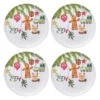 Hanging Out For Christmas Plate (Set Of 4) -Christmas Decor Sales Store 521158 HANGING OUT FOR CHRISTMAS PLATE Set of 4 90673.1675771332