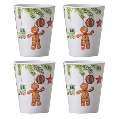 Hanging Out For Christmas Cup (Set Of 4) - 300ml 3 Hanging Out For Christmas Cup (Set Of 4) - 300ml