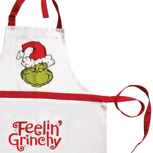 Dr Seuss Grinch Apron Feelin' Grinchy - 91.5cm 4 Dr Seuss Grinch Apron Feelin' Grinchy - 91.5cm - Image 2