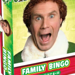 Elf The Movie Family Bingo Game 7 Elf The Movie Family Bingo Game -Christmas Decor Sales Store BG 96327 ELF THE MOVIE FAMILY BINGO 2 63692.1684825585