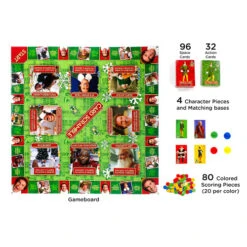 Elf The Movie Card Scramble Board Game -Christmas Decor Sales Store BG 97504 ELF THE MOVIE CARD SCRAMBLE BOARD GAME 3 29966.1652485747