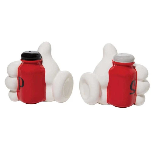 Mickey Hands Salt And Pepper Set - 9cm - Image 4