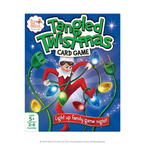 Elf On The Shelf Tangled Twistmas Card Game