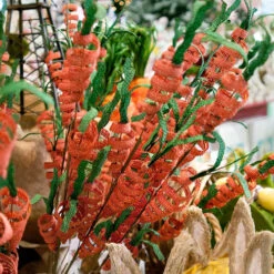 Orange Green Easter Carrot Spray - 70cm 9 Orange Green Easter Carrot Spray - 70cm -Christmas Decor Sales Store ET22C076 ORANGE CARROT SPRAY 70CMb 38814.1648601792