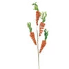 Orange Green Easter Carrot Spray - 70cm -Christmas Decor Sales Store ET22C076 ORANGE CARROT SPRAY 70cm 91173.1648602484