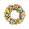 Pastel Easter Eggs Wreath - 35cm