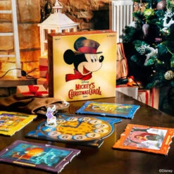 Mickey's Christmas Carol Holiday Game 9 Mickey's Christmas Carol Holiday Game -Christmas Decor Sales Store FUN64094 MICKEYS CHRISTMAS CAROL HOLIDAY GAME 1200 3 58816.1690241177