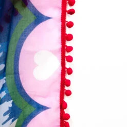 Irregular Choice - Pom Pom Parade Scarf - 180cm -Christmas Decor Sales Store ICSCARF01 SANTA STOP HERE SCARF 180CMx90CM a 18081.1668559526