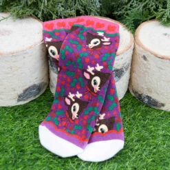 Irregular Choice - Festive Fun Christmas Socks - Adults -Christmas Decor Sales Store ICSOCK01 FESTIVE FUNTIME SOCKS styled 12031.1668949197