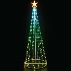 RGB Digital Tree With Star - 1.8m -Christmas Decor Sales Store LLR008 RGB DIGITAL TREE with STAR green 01513.1667474789