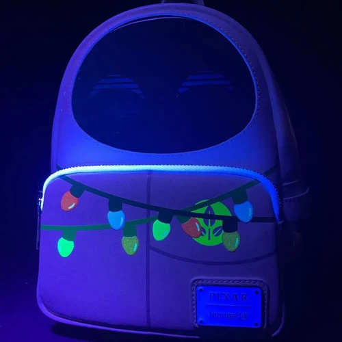 Loungefly Wall-E Eve Christmas Lights Mini Backpack - 27cm - Image 2