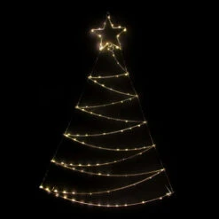 Warm White Micro LED Christmas Tree Light - 110cm