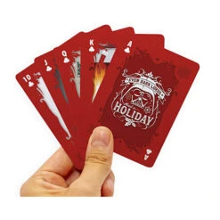 Star Wars Christmas Holiday Playing Cards - 9cm -Christmas Decor Sales Store PC 52667 STAR WARS CHRISTMAS HOLIDAY PLAYING CARDS 4 39296.1651584262
