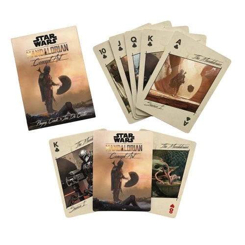 Star Wars The Mandalorian Concept Art Playing Cards - Image 2