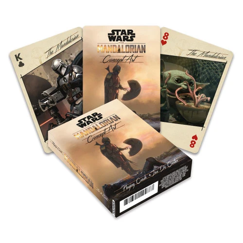 Star Wars The Mandalorian Concept Art Playing Cards