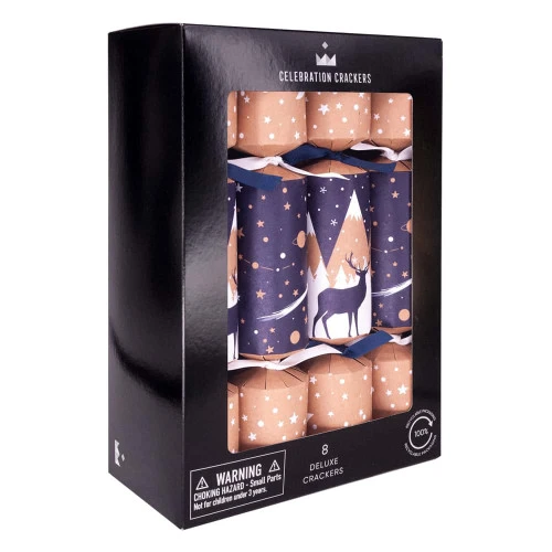 Midnight Mountains Christmas Crackers (Pack Of 8) - 30cm 4 Midnight Mountains Christmas Crackers (Pack Of 8) - 30cm - Image 2