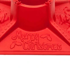 Red Christmas Tree Stand - 80cm -Christmas Decor Sales Store TSB red RED CHRISTMAS TREE STAND A 33023.1663459192