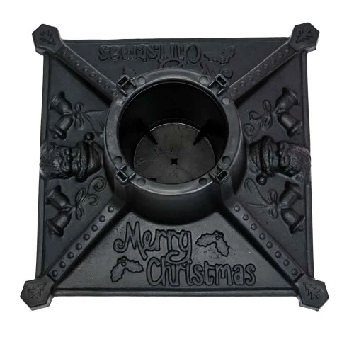 Black Christmas Tree Stand - 80cm 3 Black Christmas Tree Stand - 80cm