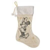 Minnie Mouse White Christmas Stocking - 62cm -Christmas Decor Sales Store WDXM10040 Minnie Mouse White Christmas Stocking 62cm 68561.1675037348
