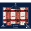 Red Traditional Mini Crackers (Pack Of 6) - 20cm