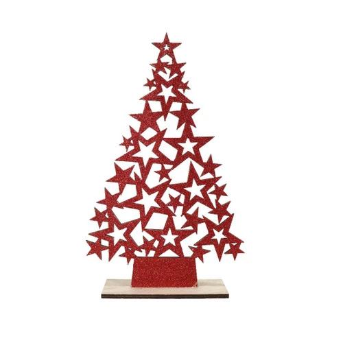 Glitter Stars Table Tree (3 Styles) - 37cm 6 Glitter Stars Table Tree (3 Styles) - 37cm - Image 4