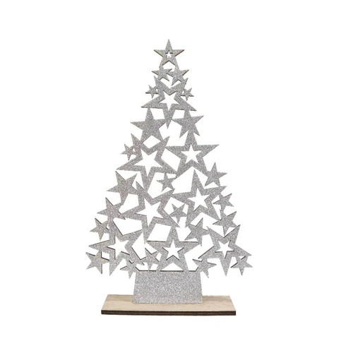 Glitter Stars Table Tree (3 Styles) - 37cm 4 Glitter Stars Table Tree (3 Styles) - 37cm - Image 2