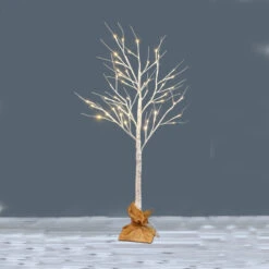 LightUp Birch LED Twinkle Tree - 120cm