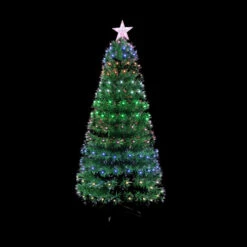 LED Fibre Optic Tree Rainbow - 1.8m