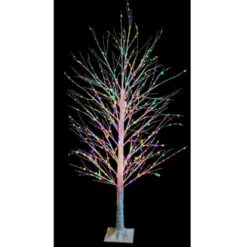 LED Micro Birch Twinkle Light Tree Multicolour - 1.8m