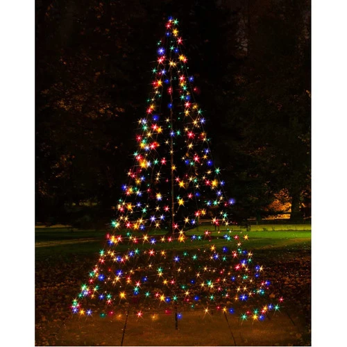 LED Bell Wrap Around Tent Light Tree Multicolour - 3m - Image 2