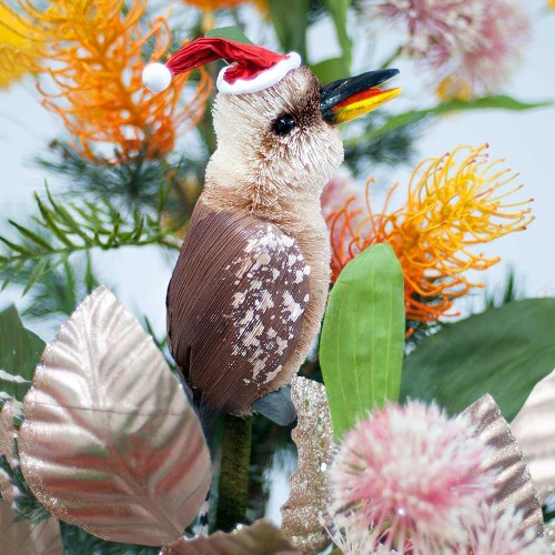 Christmas Kookaburra Christmas Tree Topper - 45cm 5 Christmas Kookaburra Christmas Tree Topper - 45cm - Image 3