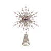 Champagne Pink Wire Jewel Star Tree Topper - 34cm -Christmas Decor Sales Store XVAPJTT CHAMPAGNE PINK WIRE JEWEL STAR TREE TOPPER 34cm 92912.1687917731