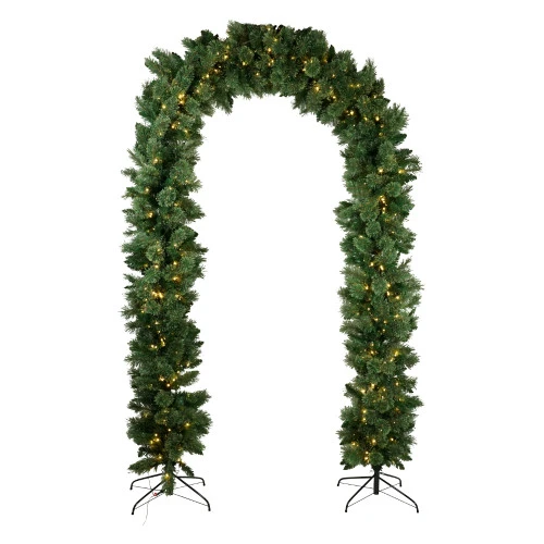 Cashmere Prelit Doorway Arch (600 LED) - 245cm 3 Cashmere Prelit Doorway Arch (600 LED) - 245cm