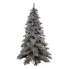 7FT Flocked Prelit Snow Pine Christmas Tree - 210cm 2 7FT Flocked Prelit Snow Pine Christmas Tree - 210cm -Christmas Decor Sales Store XXLFLO7 7FT 210cm FLOCKED PRELIT SNOW PINE CHRISTMAS TREE 50966.1687918759