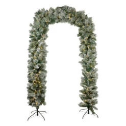 Thredbo Prelit Frosted Doorway Arch (600 LED) - 245cm