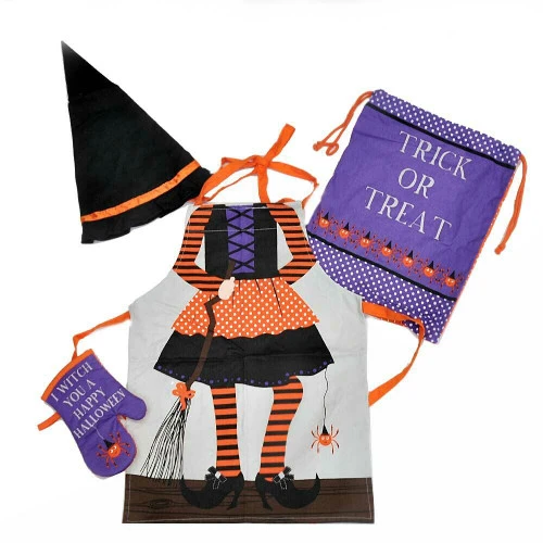 Witchy Multi Chef Apron Set - Child 3 Witchy Multi Chef Apron Set - Child