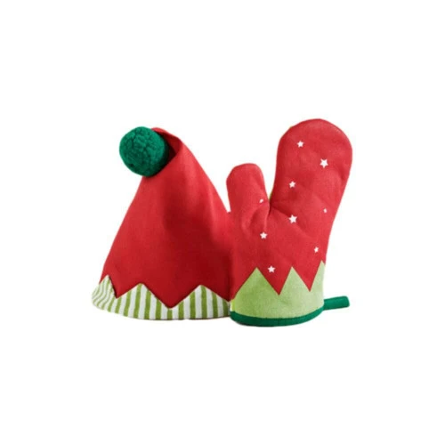 Santas Little Helper Chef Apron Set - Child 5 Santas Little Helper Chef Apron Set - Child - Image 3