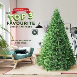 6FT Smoky Mountain Fir Green Christmas Tree 7 6FT Smoky Mountain Fir Green Christmas Tree -Christmas Decor Sales Store api4goeev 56429.1641046336