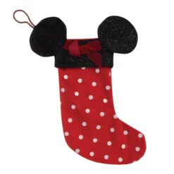 Disney Minnie Mouse Christmas Novelty Stocking - 42cm