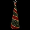 Red Green Light Up Christmas Cone Tree - 300cm -Christmas Decor Sales Store apicu4gvn 02113.1669431481